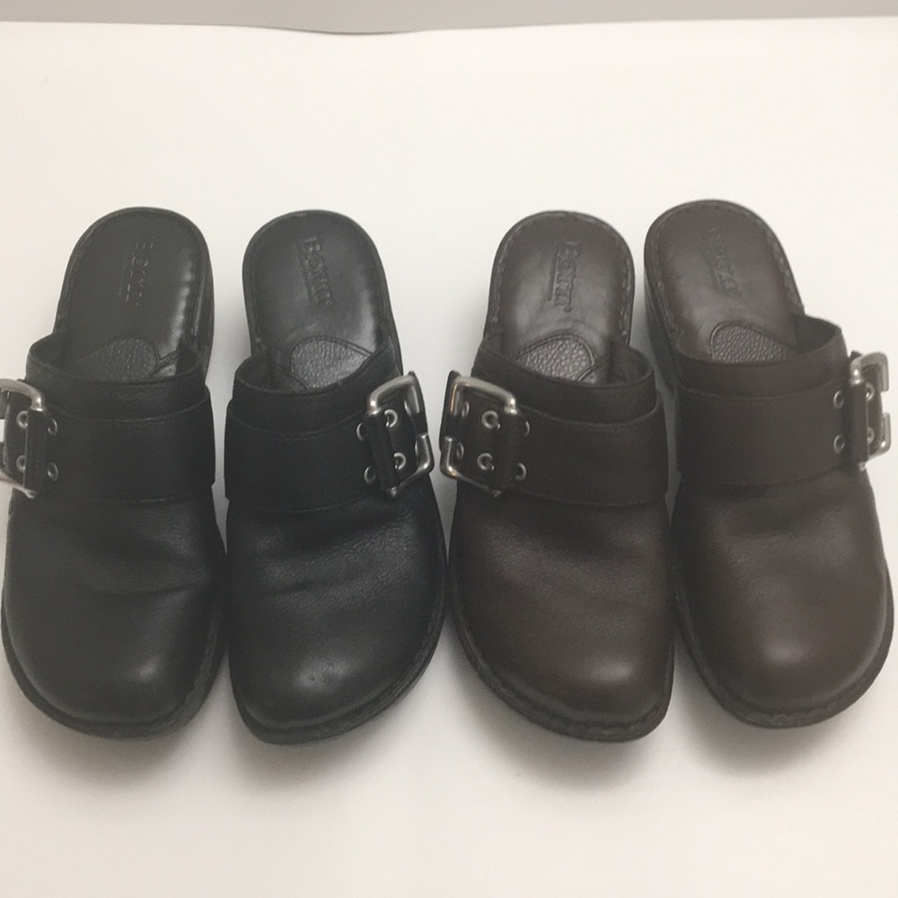 Born Clogs (2 pairs bundle)